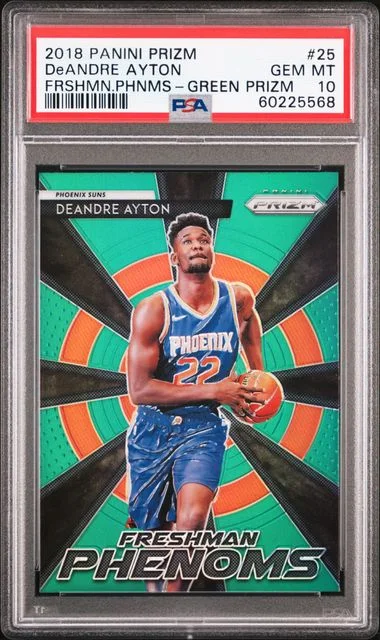 2018 Panini Prizm Deandre Ayton Freshman Phenoms #25 card image