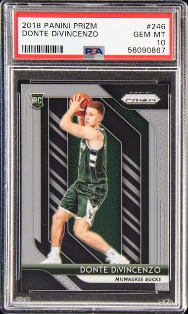 2018 Panini Prizm Donte Divincenzo #246 card image
