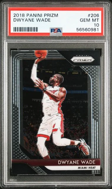 2018 Panini Prizm Dwyane Wade #206 card image