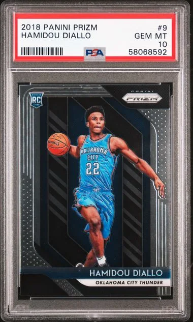 2018 Panini Prizm Hamidou Diallo #9 card image