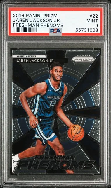 2018 Panini Prizm Jaren Jackson Jr. Freshman Phenoms #22 card image