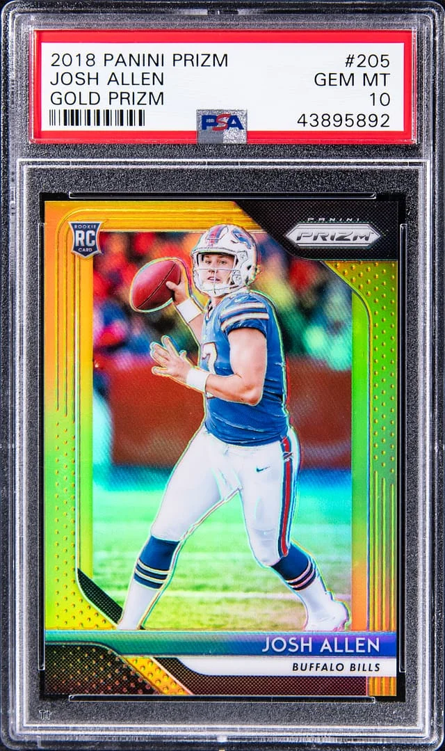 2018 Panini Prizm Josh Allen #205 card image