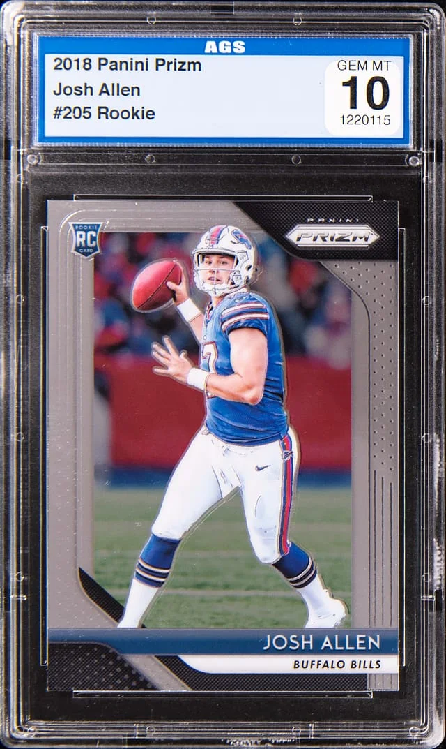 2018 Panini Prizm Josh Allen - AGS #205 card image