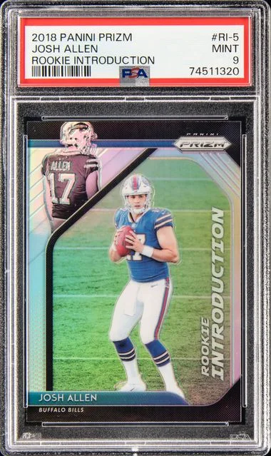 2018 Panini Prizm Josh Allen Introduction #RI-5 card image