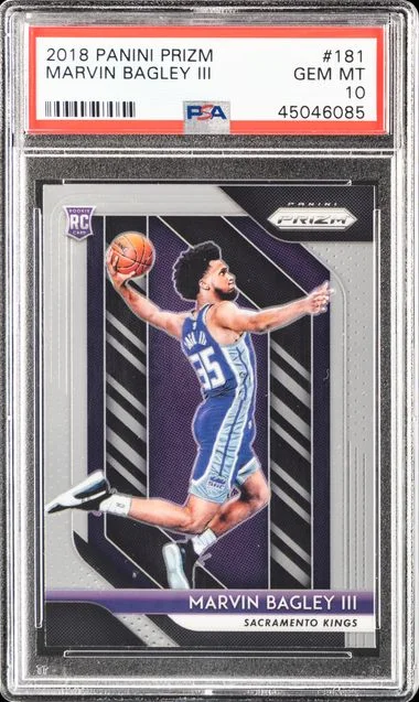 2018 Panini Prizm Marvin Bagley III #181 card image