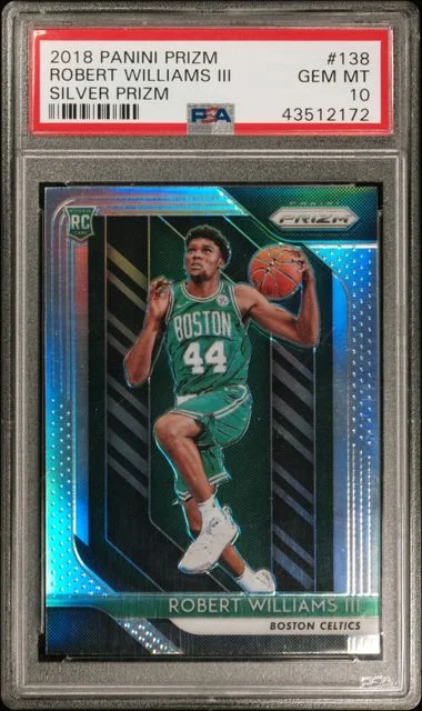 2018 Panini Prizm Robert Williams III Silver Prizm #138 card image