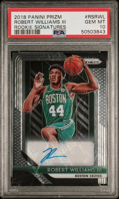 2018 Panini Prizm Robert Williams III Signatures #RS-RWL card image