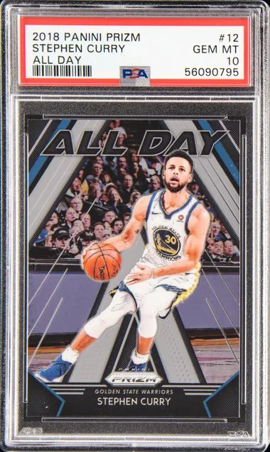 2018 Panini Prizm Stephen Curry All Day #12 card image