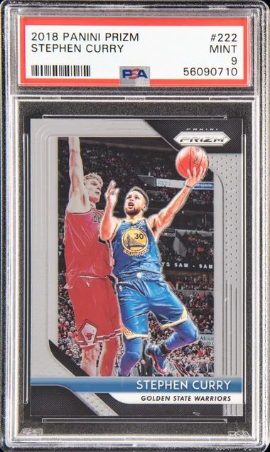2018 Panini Prizm Stephen Curry #222 card image