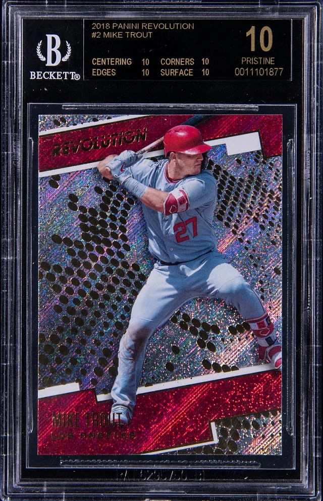 2018 Panini Revolution Mike Trout #2 card image
