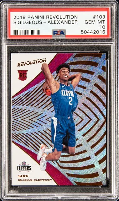 2018 Panini Revolution Shai Gilgeous-Alexander #103 card image