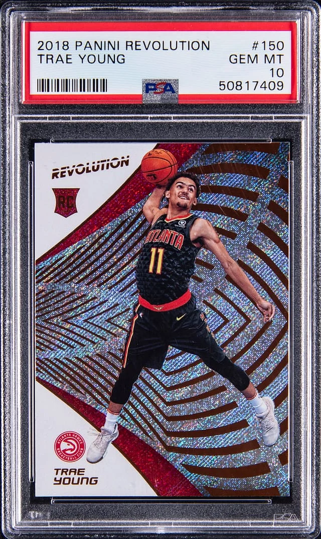 2018 Panini Revolution Trae Young #150 card image