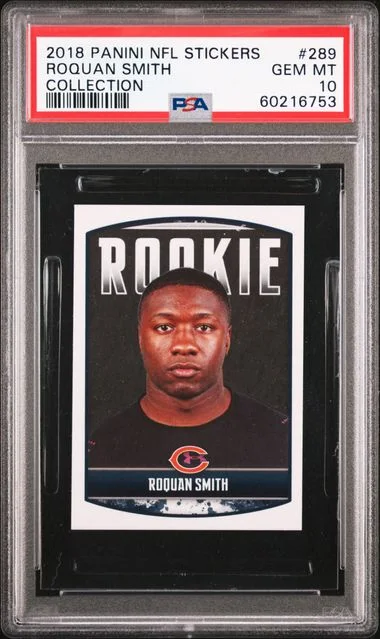 2018 Panini Roquan Smith NFL Stickers Collection #289 card image