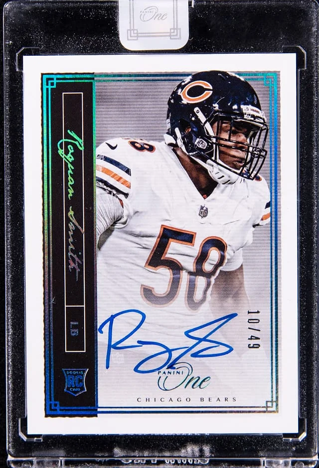 2018 Panini Roquan Smith One Autograph #78 card image