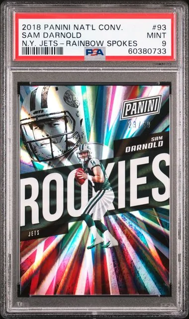2018 Panini Sam Darnold National Convention #93 card image