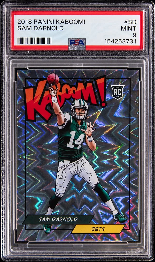2018 Panini Sam Darnold Kaboom! #K-SD card image