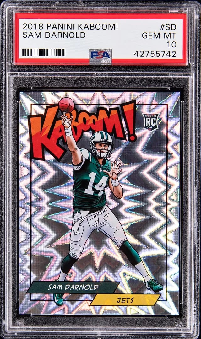 2018 Panini Sam Darnold Kaboom! #SD card image