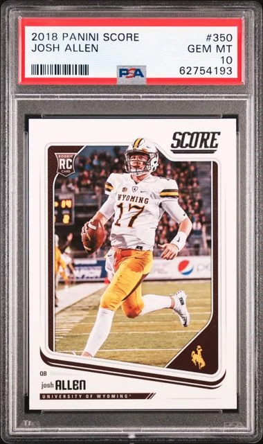 2018 Panini Score Josh Allen #350 card image