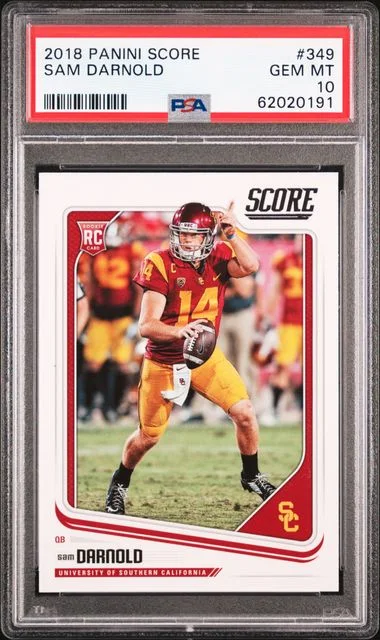 2018 Panini Score Sam Darnold #349 card image
