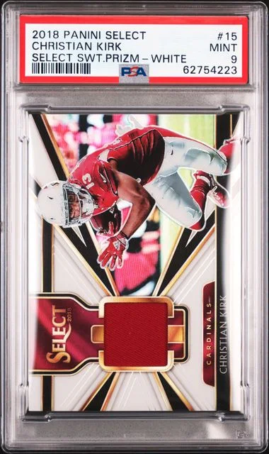 2018 Panini Select Christian Kirk Select Swatches Prizm #15 card image