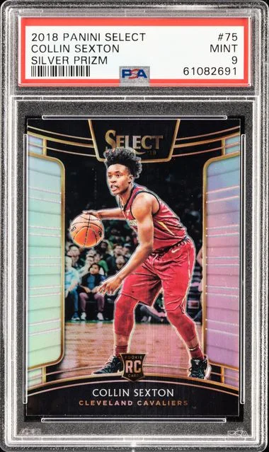 2018 Panini Select Collin Sexton Silver Prizm #75 card image