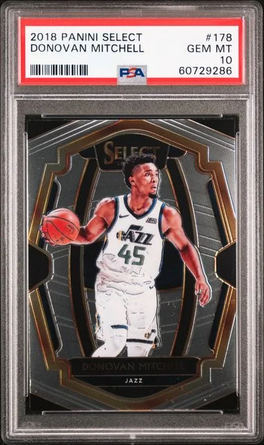2018 Panini Select Donovan Mitchell #178 card image