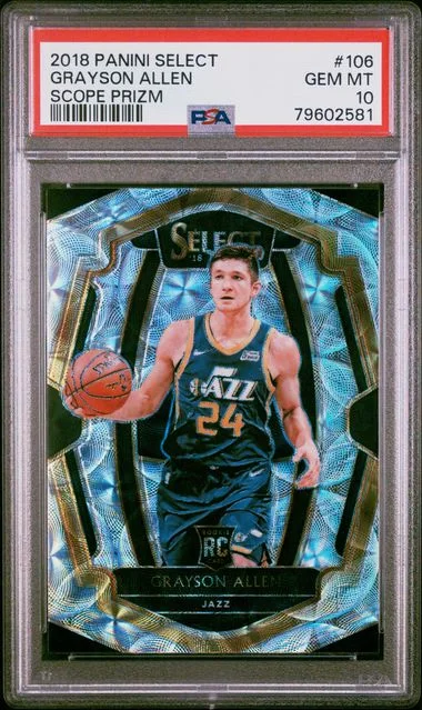 2018 Panini Select Grayson Allen Scope Prizm #106 card image