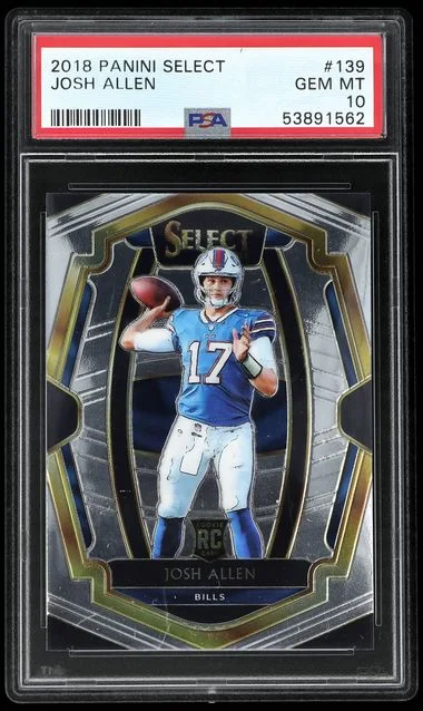 2018 Panini Select Josh Allen #139 card image