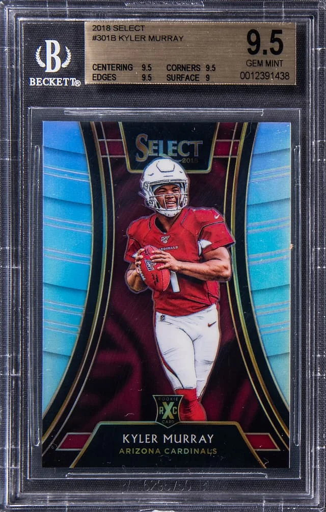 2018 Panini Select Kyler Murray XRC #301B card image