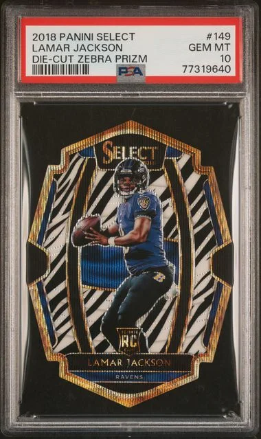 2018 Panini Select Lamar Jackson #149 card image
