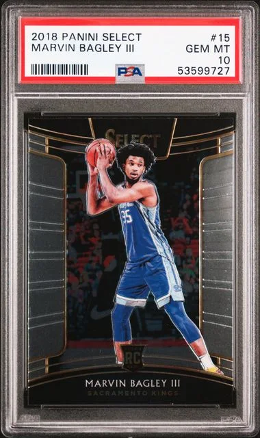 2018 Panini Select Marvin Bagley III #15 card image