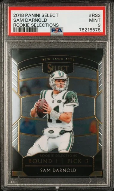 2018 Panini Select Sam Darnold Selections #RS3 card image