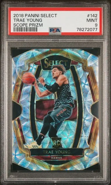 2018 Panini Select Trae Young #142 card image