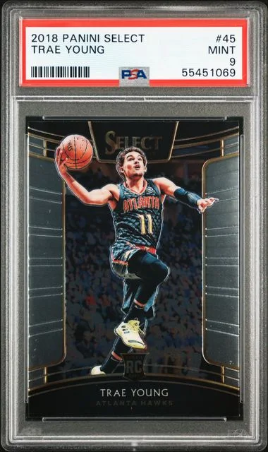 2018 Panini Select Trae Young #45 card image