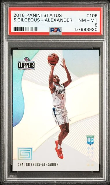 2018 Panini Shai Gilgeous-Alexander Status #106 card image