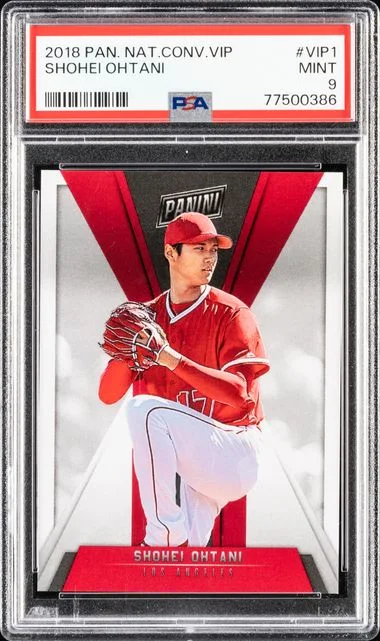 2018 Panini Shohei Ohtani National Convention VIP #VIP1 card image