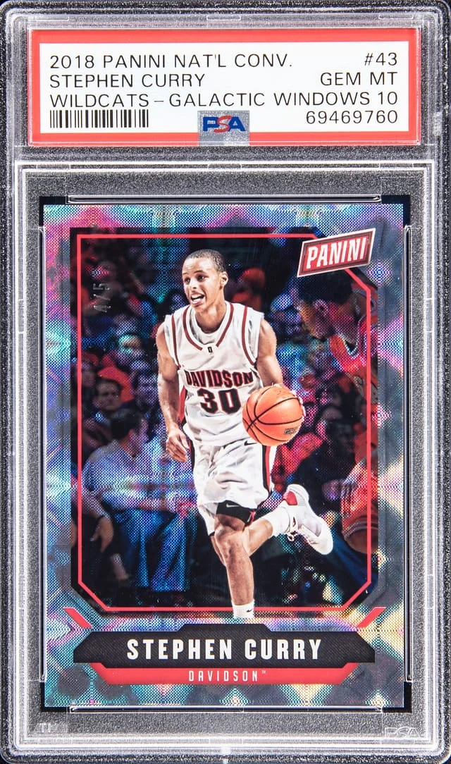 2018 Panini Stephen Curry National Convention #43 card image