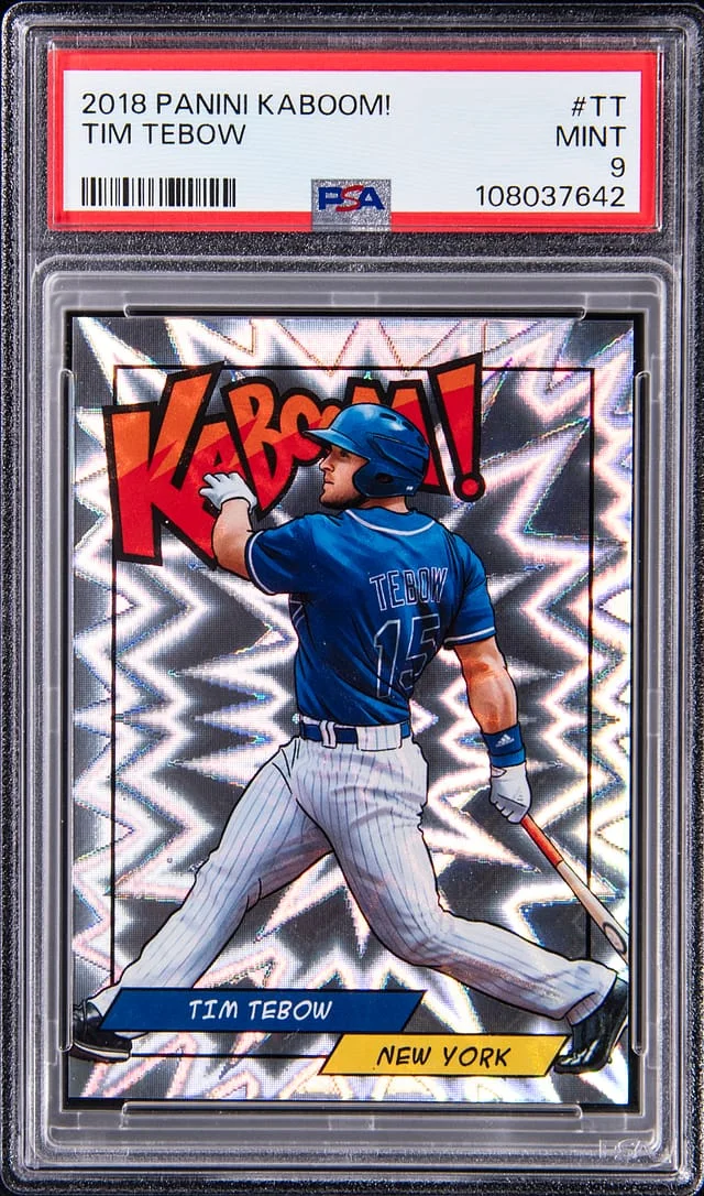 2018 Panini Tim Tebow Kaboom! #K-TT card image
