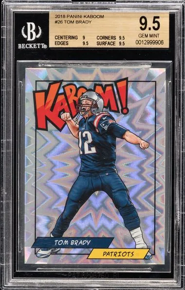 2018 Panini Tom Brady Kaboom #26 card image