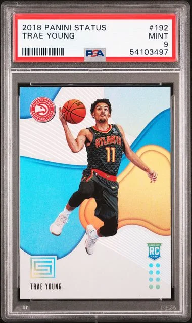 2018 Panini Trae Young Status #192 card image