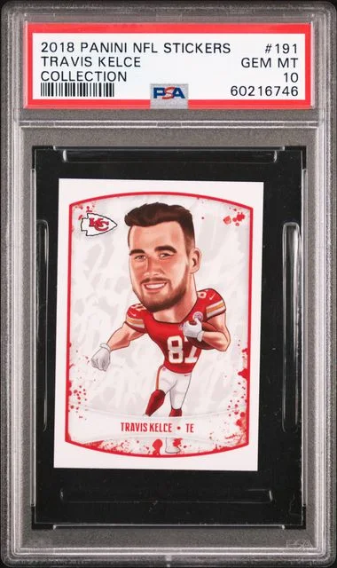 2018 Panini Travis Kelce NFL Stickers Collection #191 card image