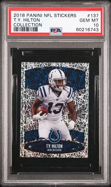 2018 Panini T.Y. Hilton NFL Stickers Collection #137 card image