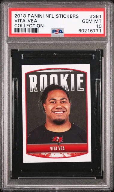 2018 Panini Vita Vea NFL Stickers Collection #381 card image