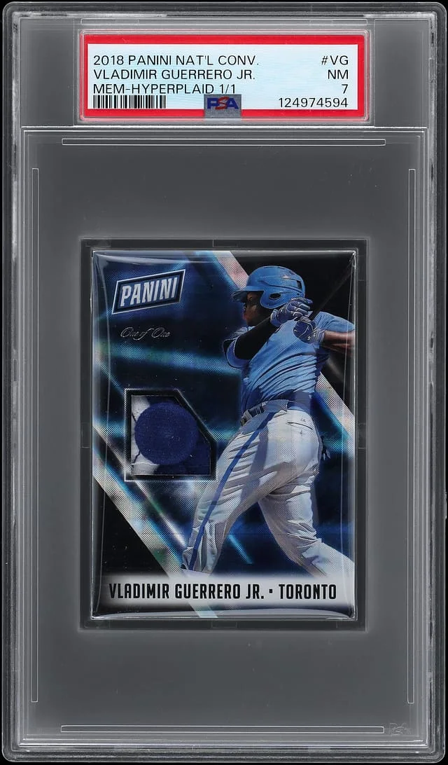 2018 Panini Vladimir Guerrero Jr. Kaboom! #VG card image