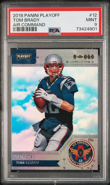2018 Playoff Tom Brady Air Command #12 card image