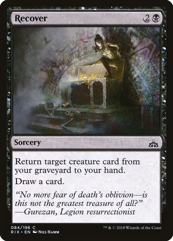 2018 Rivals of Ixalan Recover common #84 unlisted card image