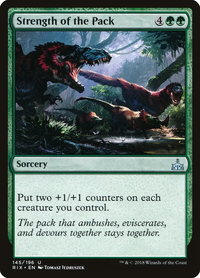 2018 Rivals of Ixalan Strength of the Pack uncommon #145 unlisted card image