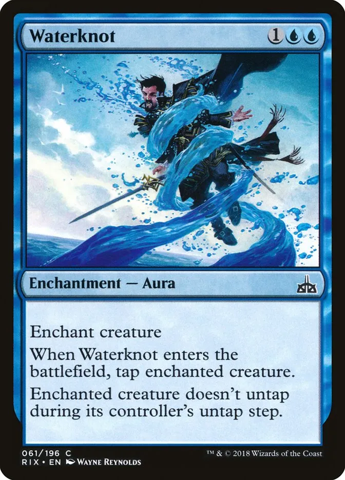 2018 Rivals of Ixalan Waterknot common #61 unlisted card image