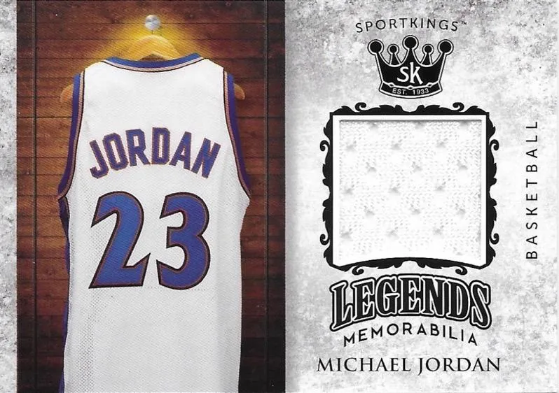 2018 Sportkings Michael Jordan Legends Memorabilia #LSM-8 card image