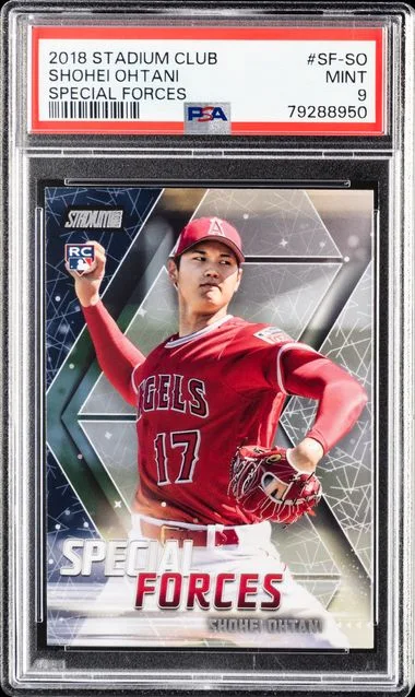 2018 Stadium Club Shohei Ohtani Special Forces #SF-SO card image